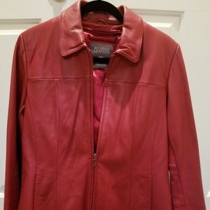 Women's leather jacket